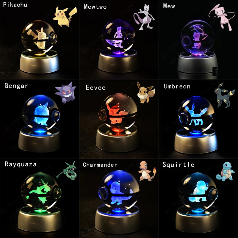 Crystal Pokeball